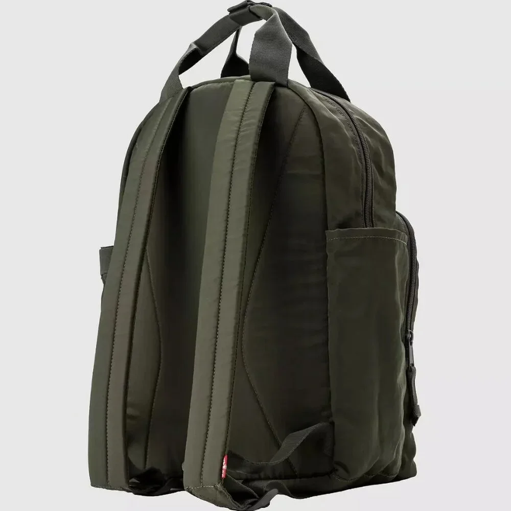 Levi's Army Green L-pack Round Backpack/NWT - Picture 2 of 12